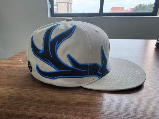 Deer Hat Silver Birch & Blue