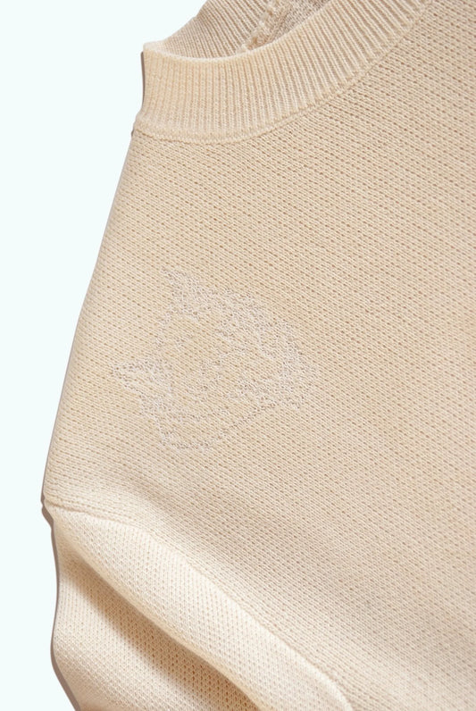 Full Moon Club Jumper: Cream