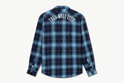 Full Moon Club Shirt '23 - Blue Flannel